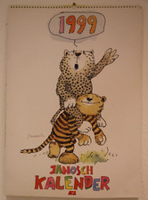 Janosch: großer Wand Kalender zum Aufhängen - HL Verlag Köln  *** 1999