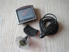Navigationsgerät TomTom ONE N14644 GPS Silber Grau EU-Speicherkarte Autoladekabe