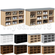 Schuhbank mit sitzkissen - schuhbank,