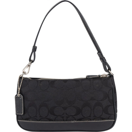 Coach black monogram signature - black,