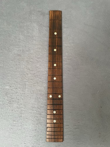Vintage guitar fretboard