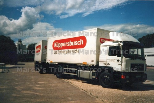 Lkw foto man f2000 deichsel - foto,