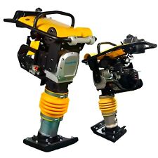 Vibrationsstampfer mit Fahrwerk Stampfer Grabenstampfer 10kN - 80KG