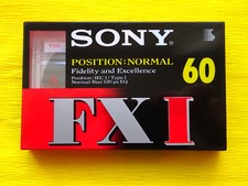 1x SONY FX I 60 Cassette Tape
