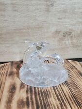 Kristall Delfine / Deko Figur