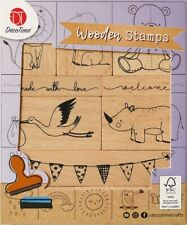 Set 13 Holzstempel Stempel