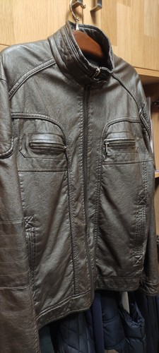 Lederjacke - lederjacke, (kunstleder)