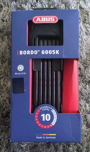 Abus faltschloss 6005k bk - faltschloss, 6005k/90