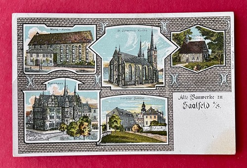 Litho saalfeld saale - saalfeld,