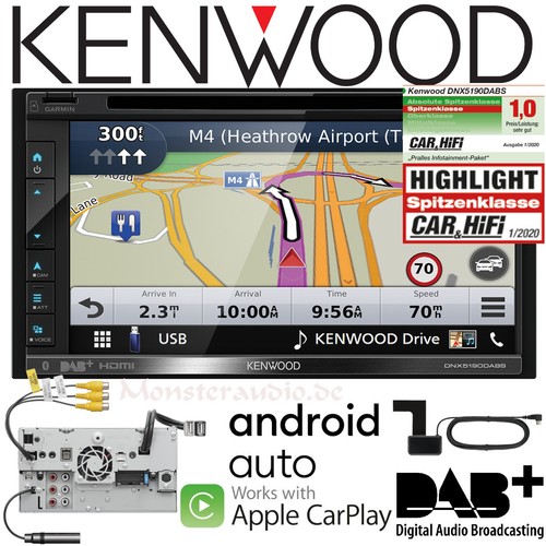 Kenwood dnx5190dabs din navi - dnx5190dabs,