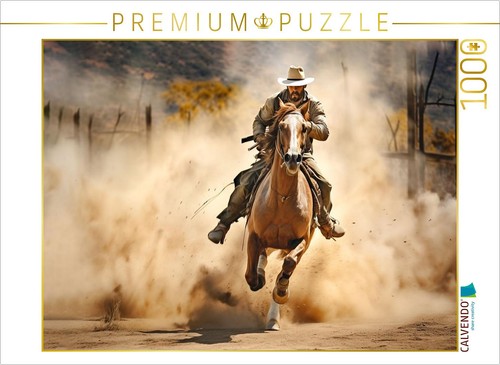 Calvendo puzzle cowboy 1000 - calvendo, |