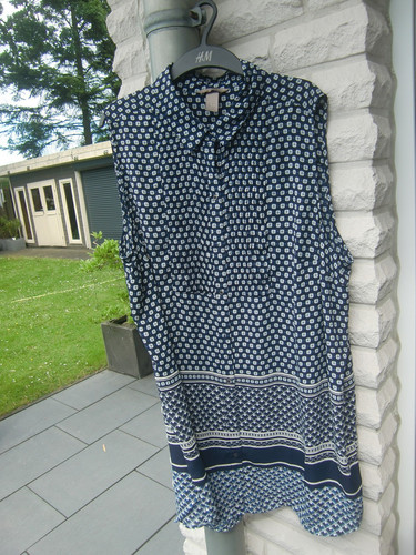 Longbluse bluse m - h&m, ,blau