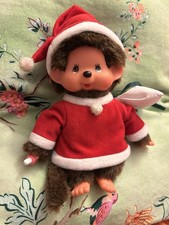 Monchichi Weihnachtsmann Nukolaus Santa Claus Weihnachten Sekiguchi Original