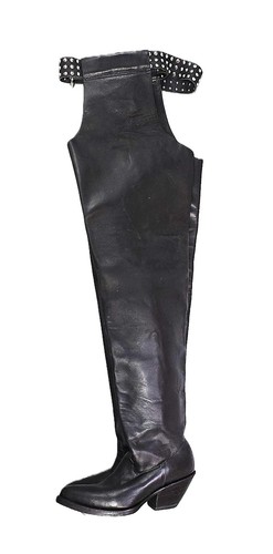 Rare custom men leather chaps - custom,