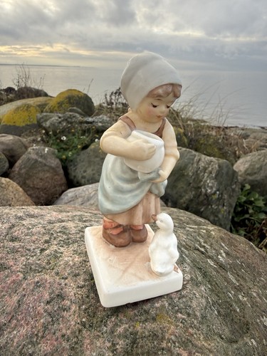 Porzellan figur mädchen - porzellan,