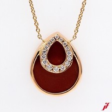 Necklace with pendant 750/18c