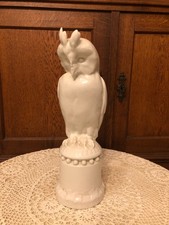 Große Eule , Weißporzellan, Zeh, Scherzer & Co , 36cm, Entwurf: W. Veit