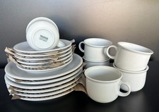 Thomas Trend Weiß Kaffeeservice Kaffeeset Kaffee Geschirr 18tlg. Kombiservice