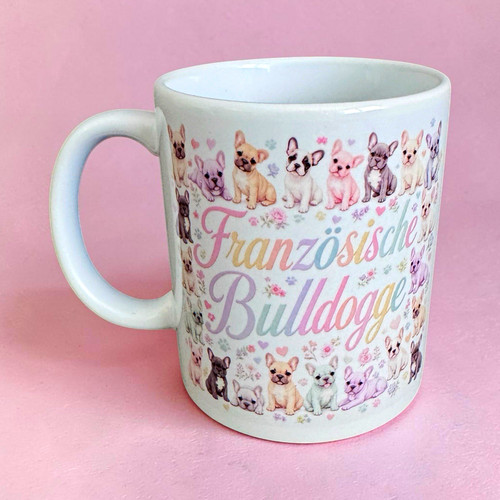 Tasse französische bulldogge - französische,