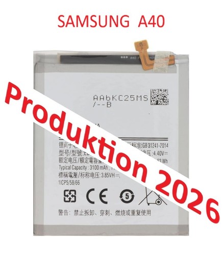Samsung galaxy a40 akku - galaxy,