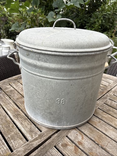 Alter zinktopf liter dicht - alter,