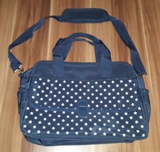 ♡ Schöne große Wickeltasche ♡ Sterne blau weiß ♡ Wickelunterlage ♡ Junge Mädchen