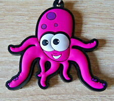 Schlüsselanhänger Taschenanhänger Krake Octopus Fisch weich Gummi Mitgebsel