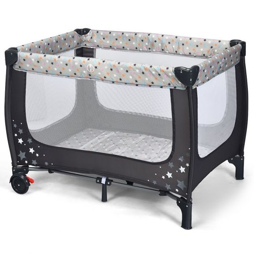 Costway faltbarer baby - costway,