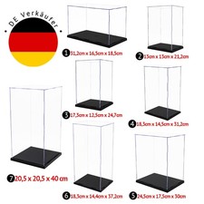 Acryl Vitrine Plexiglas Schaukasten Sammlerstück 1/6 Figur Puppen Hoch Statue