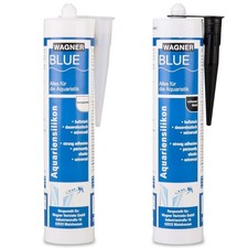 Aquarium Silikon schwarz und