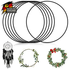 Metallringe Basteln 20cm Set