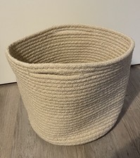 IKEA TJABBIG Korb natur 25x23 cm