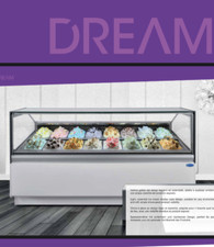 DREAM Eistheke Eisvitrine in sehr gutem Zustand