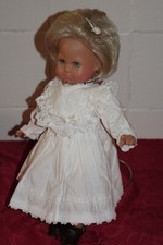 Vintage Zapf 35 / 14  Spielpuppe RAR aus der 80er ca.40cm Schlafaugen Lederschuh