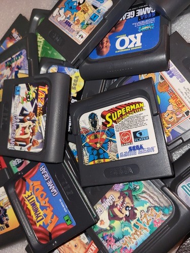 Sega game gear riesen spiele - game,