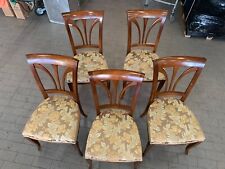 Stühle Selva 5 Stück iD.Nr 27747/16 Kirschholz