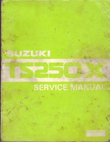Suzuki ts250x ts250 xg - suzuki, x,xg