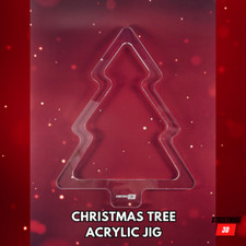 Acryl Weihnachtsbaum Schablone