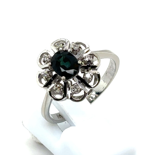 585 weissgold ring - 585,