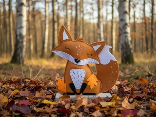 Dekofigur/Herbst/neu/Filz/Fuch
