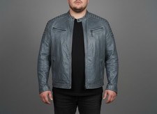 PAULGOS Herren Leder