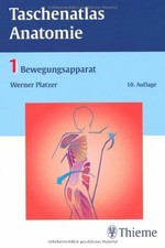 Taschenatlas Anatomie, Band 1: Bewegungsapparat Buch Thieme