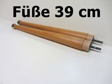 2er Set Möbelfuss Tischbein Tischbeine Küchentresen Tischfuß  L. 39 cm