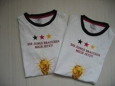 Fussball Shirts FIFA WM 2010 Hasseröder Gr. L 2 Stück