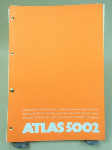 Atlas 5002 kran - atlas,