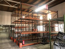 Mecalux 6,02 m lang Weitspannregal Schwerlastregal Lagerregal Werkstattregal M7