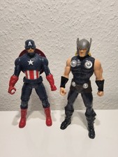 Hasbro Figuren Aktion Classic Captain America  & Thor ca. 23cm Original Marvel