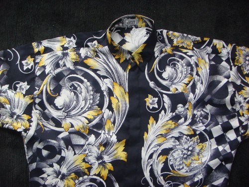 Versace seidenhemd silk - versace, seidenhemd+silk