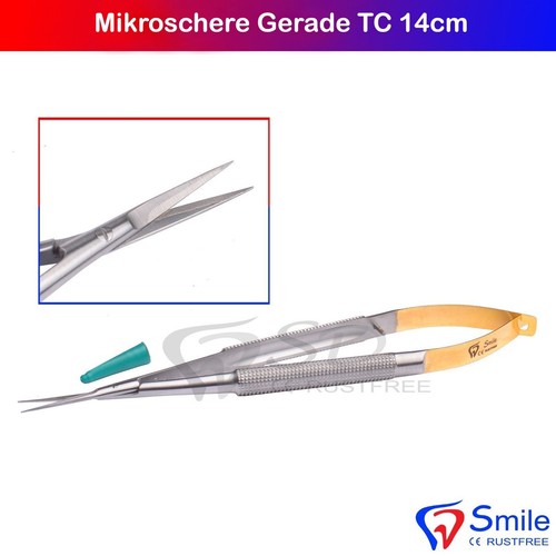 Castroviejo schere 14cm gerade - 14cm,