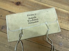 Wehrmacht Truppenbesteck Einsatz 5 Arzt Skalpelle Wundhaken Sanitäter Doktor